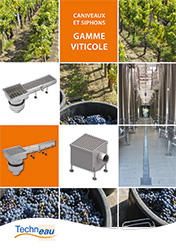 Plaquette pour le domaine viticole Techneau EQS